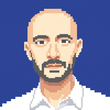 Pixel art portrait of Jude Sudbury